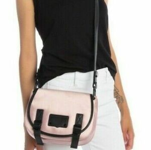 REBECCA MINKOFF Military Satin Nylon Saddl…